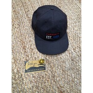Carhartt Black Baseball Cap Good Condition Adjustable Strap